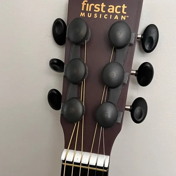 First Act Musician Parlor Acoustic Guitar - Sunburst - Picture 6 of 8